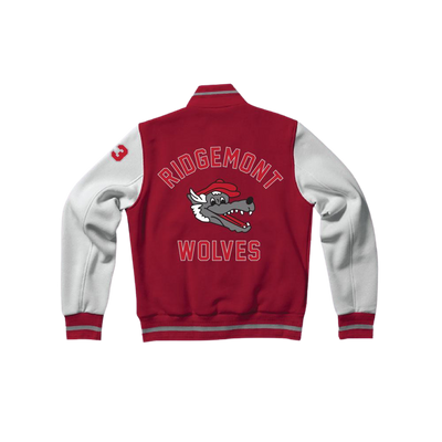 Charles Jefferson 33 Ridgemont Wolves Varsity Letterman Jacket-Style Sweatshirt Fast Times at Ridgemont High