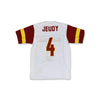 Jerry Jeudy 4 Deerfield Beach High School White Football Jersey