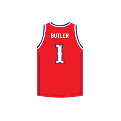 Jimmy Butler 1 Tomball High School Cougars Red Basketball Jersey