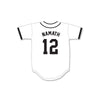 Joe Namath 12 Beaver Falls High School Tigers White Baseball Jersey