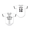 Joe Namath 12 Beaver Falls High School Tigers White Baseball Jersey