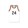 Joe Namath 24 Beaver Falls High School Tigers White Basketball Jersey 1