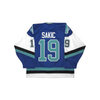 Joe Sakic 19 Quebec Nordiques Blue Hockey Jersey