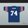 Jonathan Ogden 74 St. Albans School Bulldogs Dark Blue Football Jersey