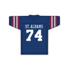 Jonathan Ogden 74 St. Albans School Bulldogs Dark Blue Football Jersey