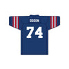 Jonathan Ogden 74 St. Albans School Bulldogs Dark Blue Football Jersey