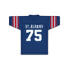 Jonathan Ogden 75 St. Albans School Bulldogs Dark Blue Football Jersey