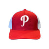 Michael Jordan Parkers Little League Red with White Mesh Baseball Hat