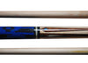 Boriz Billiards Black Leather Grip Pool Cue Stick Majestic R71B Series inlaid