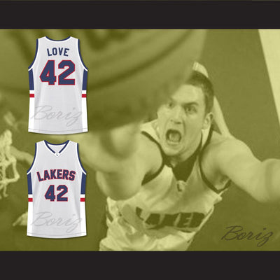 Kevin Love Lake Oswego Lakers High School Basketball Jersey Stitch Sewn - borizcustom