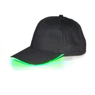 LED Light Up Baseball Caps Glowing Adjustable Hats Perfect for Party Hip-hop Running and More