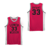 black kb Lower Merion High School Light Colors Basketball Jersey