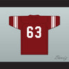 Lee Roy Selmon 63 Eufaula High School Ironheads Maroon Football Jersey 1