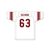 Lee Roy Selmon 63 Eufaula High School Ironheads White Football Jersey 1