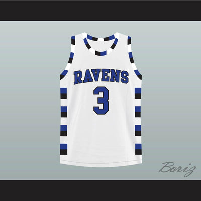 Lucas Scott 3 One Tree Hill Ravens Basketball Jersey All Sewn - Any Size - borizcustom