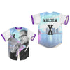 Malcolm X Baseball Jersey A Different World BLS change