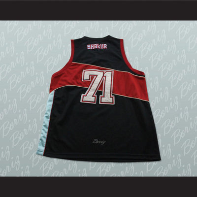 Tupac Shakur 71 Makaveli Basketball Jersey Stitch Sewn Any Player or Number - borizcustom - 2
