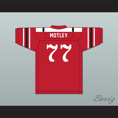 Marion Motley 77 Canton McKinley High School Pups Red Football Jersey 1