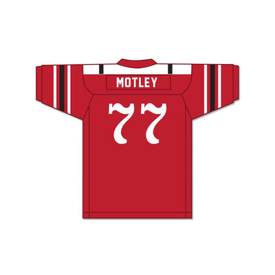 Marion Motley 77 Canton McKinley High School Pups Red Football Jersey 1