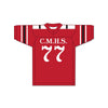 Marion Motley 77 Canton McKinley High School Pups Red Football Jersey 2