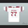 Marion Motley 77 Canton McKinley High School Pups White Football Jersey 2