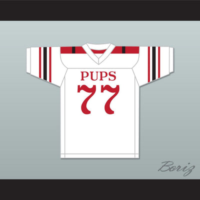 Marion Motley 77 Canton McKinley High School Pups White Football Jersey 2