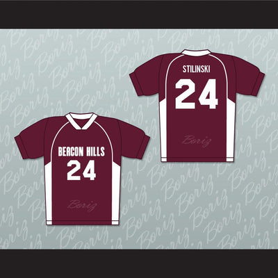 Stiles Stilinski 24 Beacon Hills Cyclones Lacrosse Jersey Teen Wolf TV Series New - borizcustom - 3