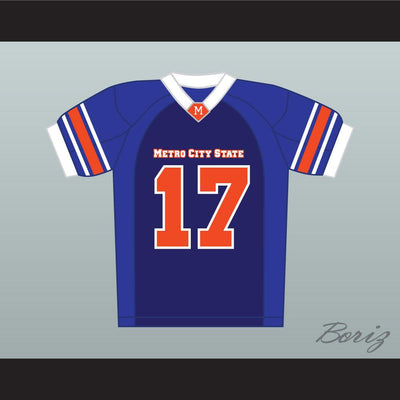 Channing Tatum Brad McQuaid 17 Metro City State Statesmen Football Jersey - borizcustom