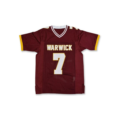 Michael Vick 7 Warwick High School Raiders Maroon Football Jersey