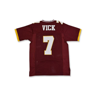 Michael Vick 7 Warwick High School Raiders Maroon Football Jersey