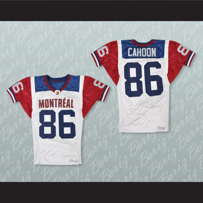 Ben Cahoon 86 Montreal Alouettes Football Jersey Stitch Sewn New - borizcustom