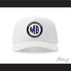 Morris Brown College White Baseball Hat