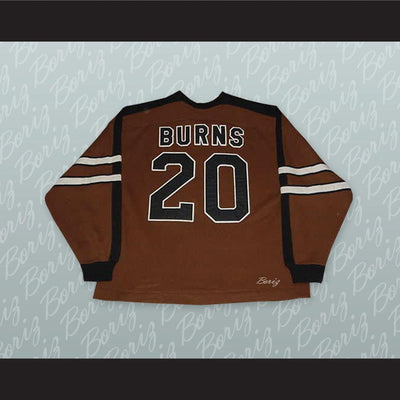 Scott Grimes Birdie Burns 20 Mystery Alaska Hockey Jersey Stitch Sewn - borizcustom - 2