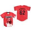 Nipsey Hussle 33 Crenshaw Dye Baseball Jersey