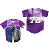 Nipsey Hussle 33 Crenshaw Dye Baseball Jersey