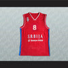 Nemanja Bjelica 8 Serbia Basketball Jersey Stitch Sewn - borizcustom