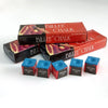 New 12 Pcs/lot 5A Billiard Chalk Blue Oily Pool Cue Chalks Billiard Accessories