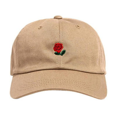 New Hot Fashion Roses Men Women Baseball Caps Spring Summer Sun Hats For Women Solid Snapback Cap Wholesale Hat Casquette #38
