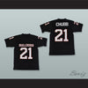 Nick Chubb 21 Cedartown High School Bulldogs Black Football Jersey