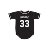 Nipsey Hussle 33 Crenshaw Black Baseball Jersey