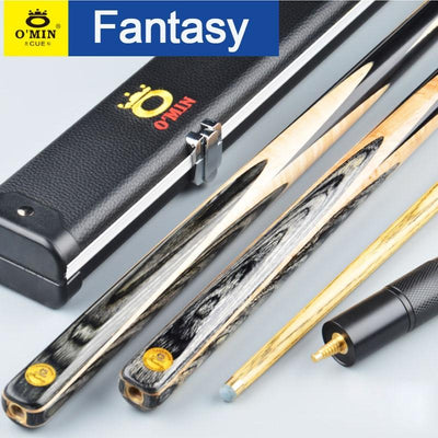 OMIN Handmade Snooker Cue Fantasy 3/4 Snooker Cue Case