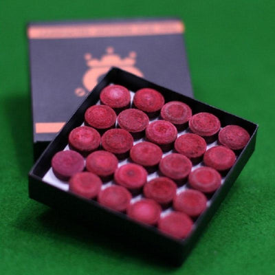 One Piece Red Omin Snooker Cue Tip 10mm Snooker Tip