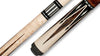 Billiards Black Leather Grip Pool Cue Stick Majestic Series inlaid Model B4XX