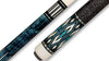 Boriz Billiards Black Leather Grip Pool Cue Stick Majestic Series inlaid GGGK