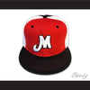 Portland Mavericks Red White and Black Baseball Hat