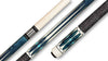 Billiards Black Leather Grip Pool Cue Stick Majestic Series inlaid MYYG