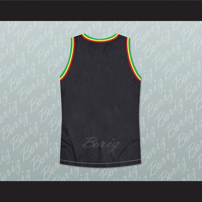 Rasta Style Jamaica Basketball Jersey Any Player or Number Stitch Sewn - borizcustom - 2