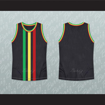 Rasta Style Jamaica Basketball Jersey Any Player or Number Stitch Sewn - borizcustom - 3