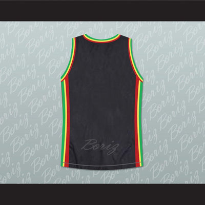 Rasta Style Jamaica Basketball Jersey Any Player or Number Stitch Sewn - borizcustom - 2