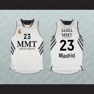 Sergio Llull Real Madrid Spain Basketball Jersey Any Player Stitch Sewn - borizcustom - 3